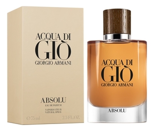 Вы можете заказать GIORGIO ARMANI Acqua Di Gio Absolu без предоплат прямо сейчас
