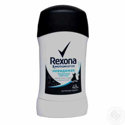 Вы можете заказать Rexona Дезодорант Стик Прозрачный Кристалл без предоплат прямо сейчас