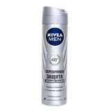 Nivea Дезодорант-Спрей мужской Антиперспирант Silver