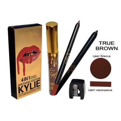 Вы можете заказать Kylie Birthday Edition TRUE BROWN 4 в 1 без предоплат прямо сейчас