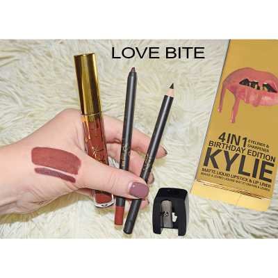 Вы можете заказать Kylie Birthday Edition LOVE BITE 4 в 1 без предоплат прямо сейчас