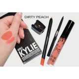 Kylie Matte Lip Kit DIRTY PEACH 4 в 1